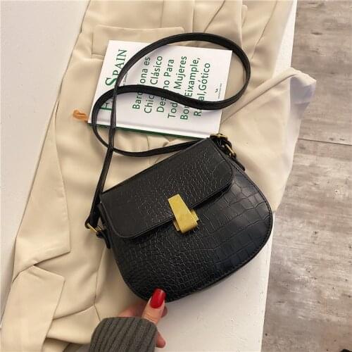 Stone Grain Small PU Leather Flap Shoulder Bags for Women 2020 Simple Luxury Handbags Female Designer Travel Crossbody Bag
