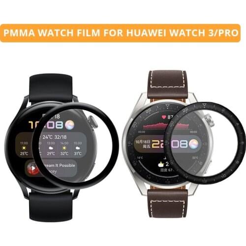 Soft Film for Huawei Watch 3 3 Pro Tempered Glass Clear Protective Film Guard for Huawei Watch 3 Pro Smartwatch Protector Cover