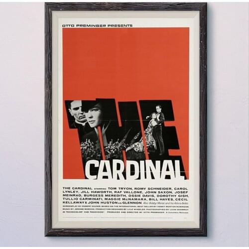 N380 THE CARDINAL Vintage Classic Movie Wall Silk Cloth HD Poster Art Home Decoration Gift
