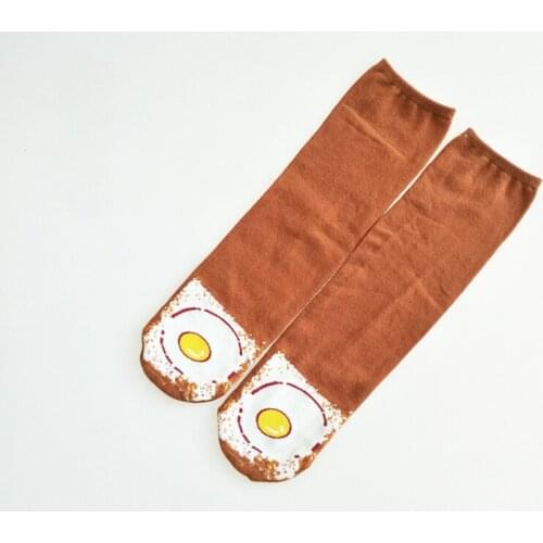 New Arrived Cute Foodie Style High Quality Cotton Autumn Stocking For Man And Women Cute Design Crew Socks YY228