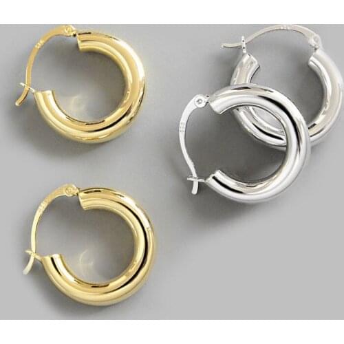 10 Pairs wholesale Geometric Earrings 2021 New Jewelry earrings Jewelry Gift Simple Style Jewelry tiny circle earrings