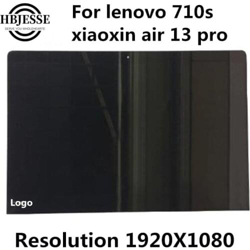 13.3"LP133WF4 SP LQ133W1JW15-E FHD LCD Screen LED Display Panel Assembly For Lenovo IdeaPad 710S PLUS-13IKB 710S Plus-13ISK 80W3