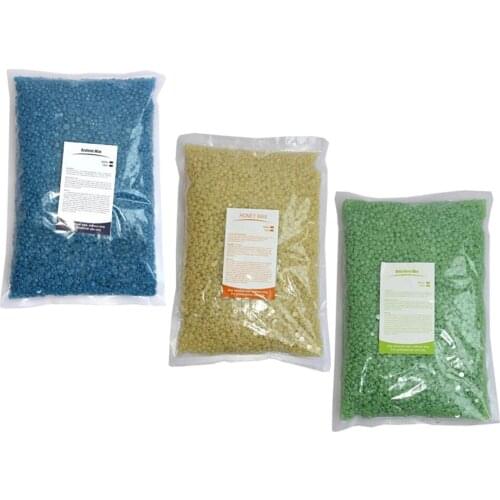 3Pcs/set Hard Wax Beans Bikini Legs Home Waxing Beads Painless