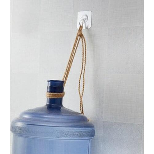 4Pcs Strong Transparent Self Adhesive Door Wall Hangers Suction Cup Sucker Wall Hooks Hanger For Kitchen Bathroom Accessories