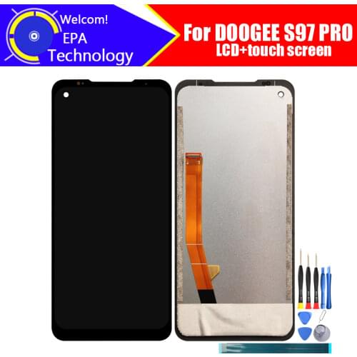 6.39 inch Doogee S97 PRO LCD Display+Touch Screen Digitizer Assembly 100% Original New LCD+Touch Digitizer for S97 PRO+Tools