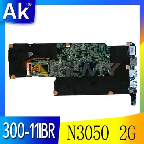 Akemy BM5488 Motherboard For Lenovo YOGA 300-11IBR FLEX3-1130 Laptop Motherboard CPU N3050 2G RAM 100% Test Work
