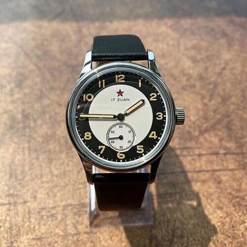 1963 Watch Pilot Automatic Mechanical Five-Star Military Tough Guy Watch Luxury Bubble Mirror Personality Air Force Sports Clock