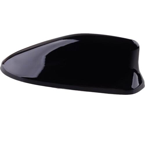 Black Car Roof Antenna Shark Fin Cover Trim Fit For Honda Accord 2018 2019 2020 ABS Styling