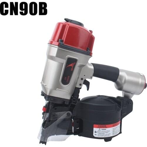Quality YOUSAILING CN90B Pneumatic Industrial Coil Nailer Efficient Light Roll Nail gun For Pallet Making Nail Depth Adjustable