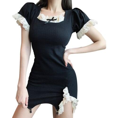 Kawaii Girl Summer Knitted Dresses