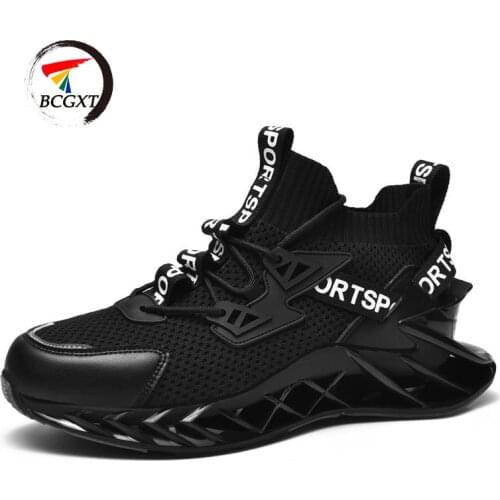 Large Size 39-44 Men Fashion Sneakers Casual Sports Running Shoes Lightweight Street Walking Shoes Mesh Sneakers Leisure Shoes