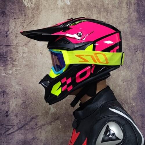 Adult motocross capacete off-road helmet mountain bike off-road vehicle downhill mountain bike DH racing helmet cross helmet