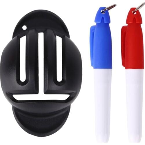 Golf Ball Line Liner Ball Tool Alignment Tool Golf Ball Pen Golf Gifts Alignment Putting Tool Line Marker Drawing