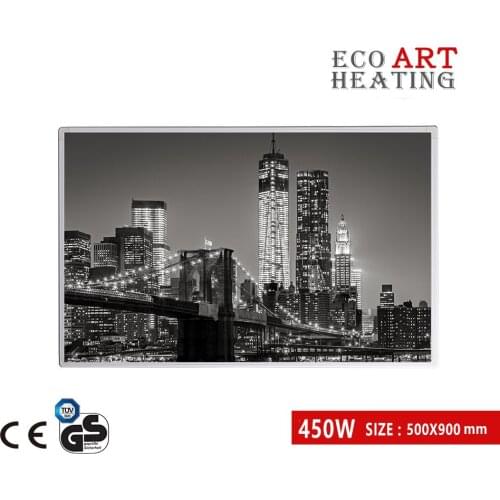 450W Far InfraRed Picture Heating Panel Energy Efficient Radiant Infrared Heater Home Deco
