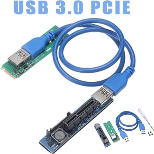 New Arrival USB 3.0 NVME M.2 to PCI-E Wireless Network Adapter Card Extension Cable For Computer Motherboard