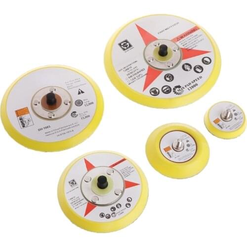 Polishing Sander Backer Plate Napping Hook Loop Sanding Disc Pad 6\" 150MM New 83XA