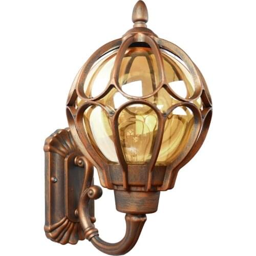 Industrial Vintage Loft Outdoor Wall Light Villa Balcony Garden Waterproof European Wall Lamp For Cafe Bar Coffee Shop Lighting