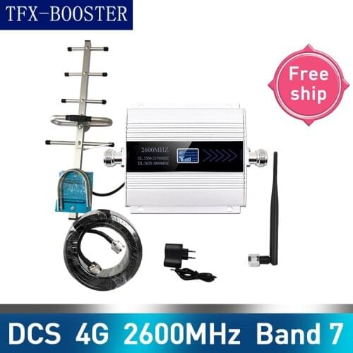TFX-BOOSTER 2600mhz LTE 4G cellular signal booster 2600 4G mobile network booster Cellular Phone Repeater Amplifier Band 7