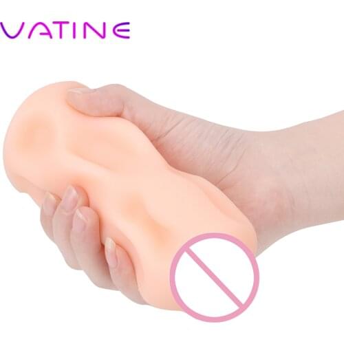 VATINE Male Aircraft Cup Artificial Vagina Fake Pussy Erotic Oral Sex Toys for Men Male Masturbation Blowjob Adult Products