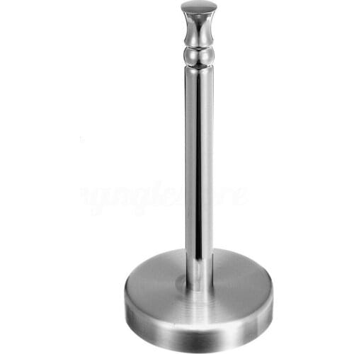 ELEG-Vertical Paper Towel Holder Stand Stainless Steel for Home Kitchen Countertop
