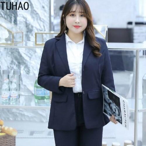 2020 Spring Summer Plus Size 9xl 8XL 7XL Blazer Jackets for Women Suit Fashion Work Style Suit Ladies OL Blazer Outerwear Mujer