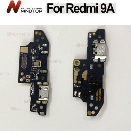 100% Tested For Xiaomi Redmi 9A Charging Port Connector Board Parts Flex Cable
