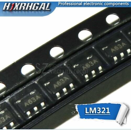 20PCS LM321 SOT23 LM321MFX SOT-23 Low Power Single Op Amp General Description HJXRHGAL