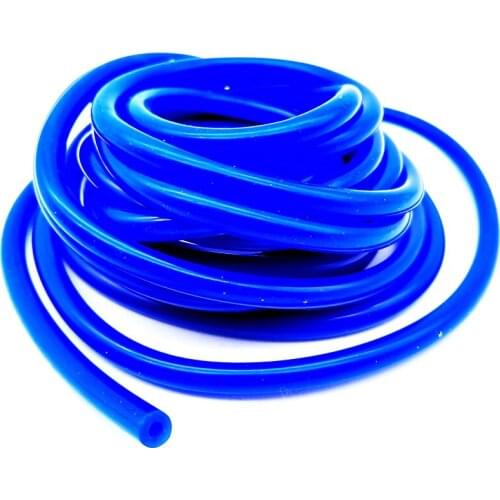 5 Meters Inner Diameter 3mm Blue Vehicle Silicone Rubber Vacuum Tube Boost Air Hose Pipe Tubing