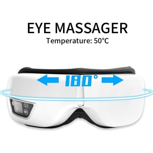 Intelligent Air pressure Eye Massager Rechargeable Mask Bluetooth Music Eye Relax Fatigue Eye Massager Relieve EYE Care Tools