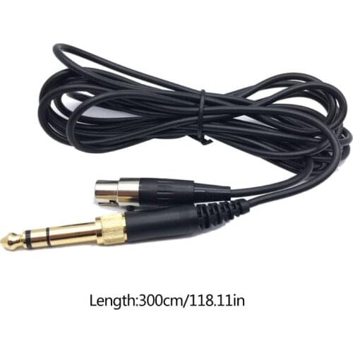 6.3/3.5mm Jack Headphone Cable Line Cord for AKG Q701 K702 K240 K141 K271 B85B