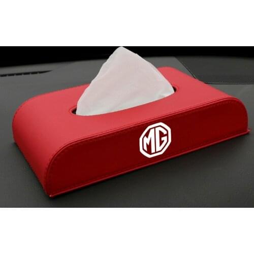 Car tissue box is suitable for MG MG pilot MGHS MGZS MG5 MG6 car seat napkin drawer