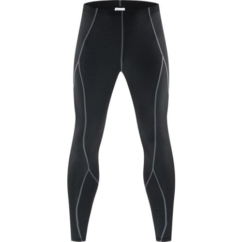 WOSAWE Mens Seamless Leggings Sport Tights Base Layer Pants Yoga Pant Cycling Jogging Trousers Super Stretchy Quick Drying