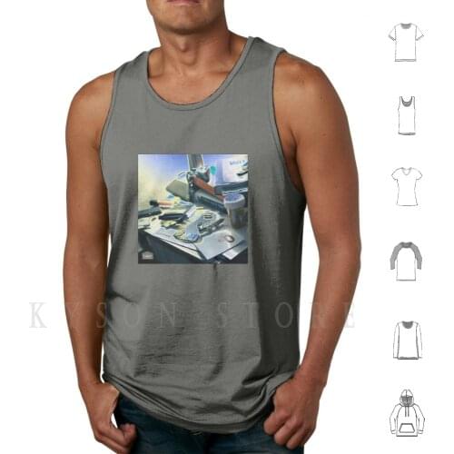 Section.80 Tank Tops Vest 100% Cotton Kendrick Lamar Rap Hip Hop Trap Album Cover Music Section 80 Merch