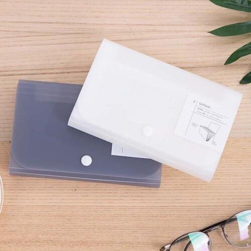 A6 File Folder 13 Pockets Folder Plastic Document Organizer Receipt Holder Multifunction Expanding File Folder Office Supply