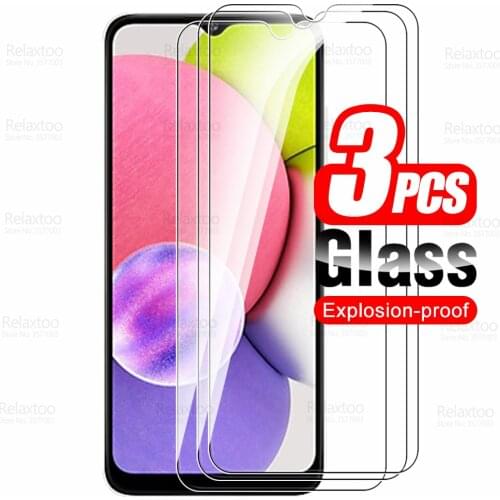 For Samsung Galaxy A03s Glass 3pcs Protective Glas For SamsungA03s A 03s A03 S 2021 6.5" Guard Armor Screen Protector Cover Film