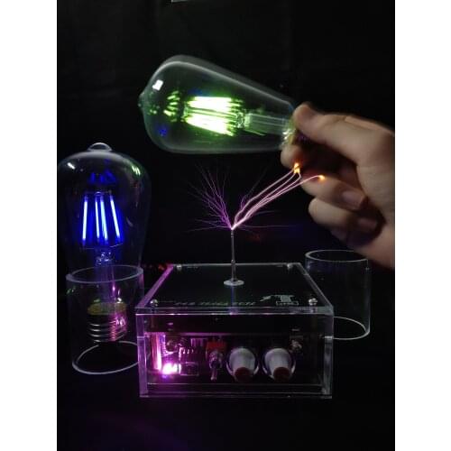 Tesla Coil Magnetic Storm Coil Musical Lightning Artificial Lightning Scientific and Educational Tools DIY Experiment