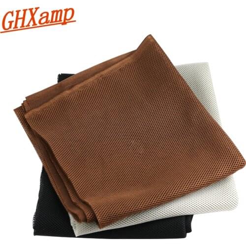 Ghxamp Speaker Cloth Dust Mesh Fabric Home Theater Acoustic Sound-absorbing Cloth, Breathable Cloth Width: 1.4M * Length: 1M