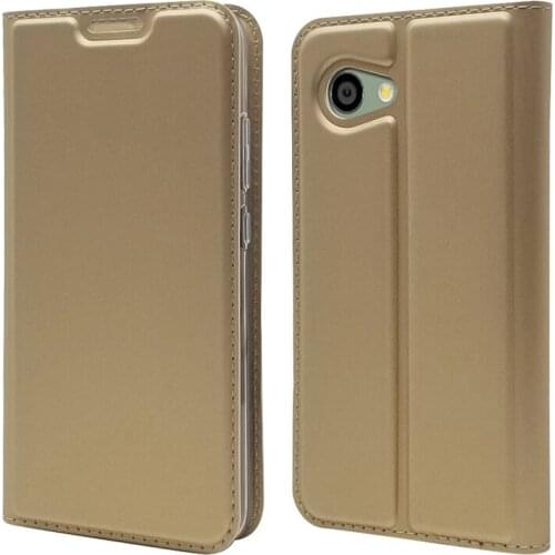 Ultra Slim Magnetic Case For Sharp Aquos R2 compact Flip Stand Cover with card slots Fundas Protective Shell