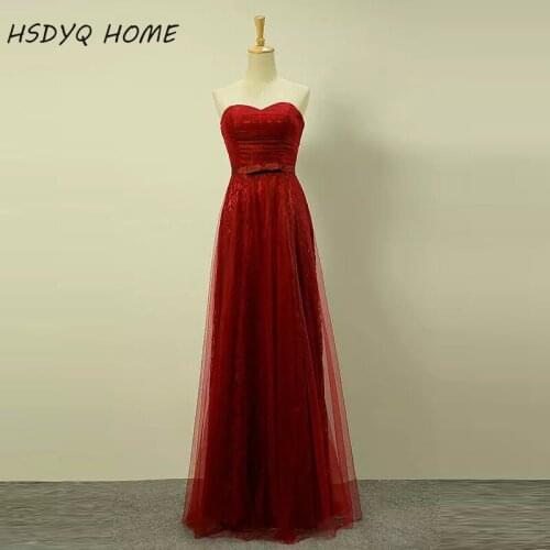 Spring and Summer Evening dresses Floor Length Crystal formal party gowns