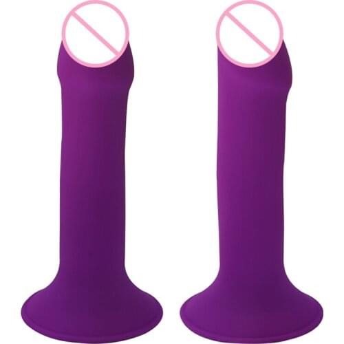Female dildo simulation skin super soft material G-spot massage huge realistic penis sex toys female adult sex products