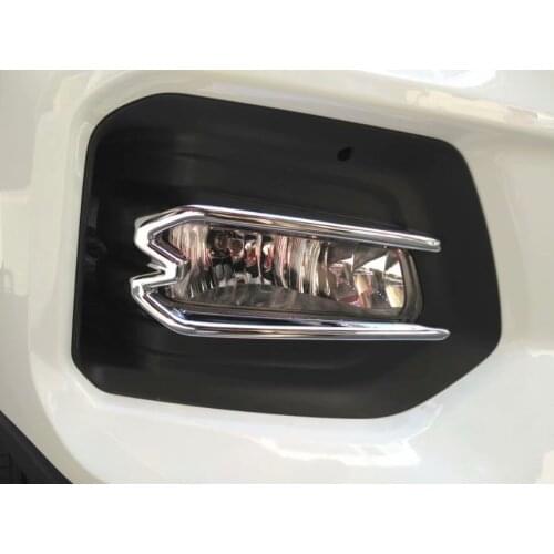 For Hyundai IX35 2018 2019 2020 New Style ABS Chrome Accessories Front Fog Light Lamp Cover Trim 2pcs