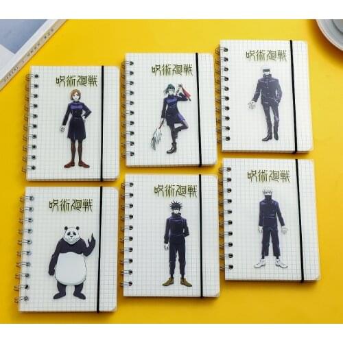 Anime Jujutsu Kaisen Notebook Toy Gojo Satoru Winding Spiral Notebook Toys Gift