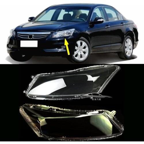 For Honda 8th Accord 2008 2009 2010 2011 2012 Headlamp Lens Headlight Cover Lenses