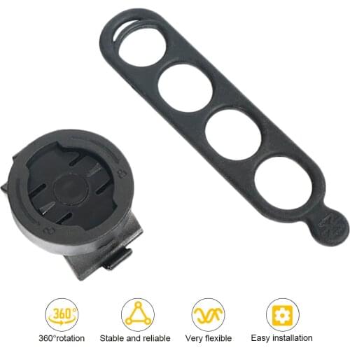 360 Degree Rotating Bicycle Computer Road MTB Bike Handlebar For Garmin Edge520 1030 Support WAHOO XOSS IGPSPORT Meter Base