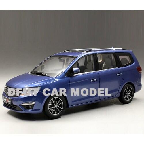 Diecast 1:18 Alloy Pull Back Toy S500 MPV Car Model Of Childrens Toy Cars Original Authorized Authentic Kids Toys