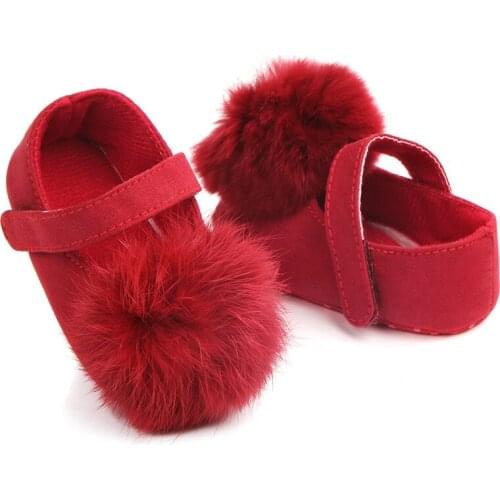 Foreign trade spring and autumn 7 color ball soft bottom baby shoes toddler shoes 0-1 year old baby shoes