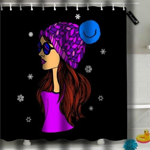 Hat Fashion Drawing Design Beauty Beautiful Girl Female Bathroom Accessories