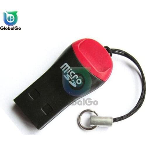 High Speed USB 2.0 Micro SD SDHC TF M2 Flash Memory Card Reader Mini Adapter For Laptop 60310