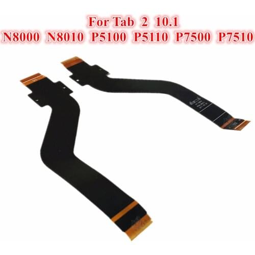 2Pcs Original New LCD Display Flex Cable Ribbon Replacement for Samsung Galaxy Tab 2 10.1 P5100 P5110 P7510 P7500 N8000 N8010
