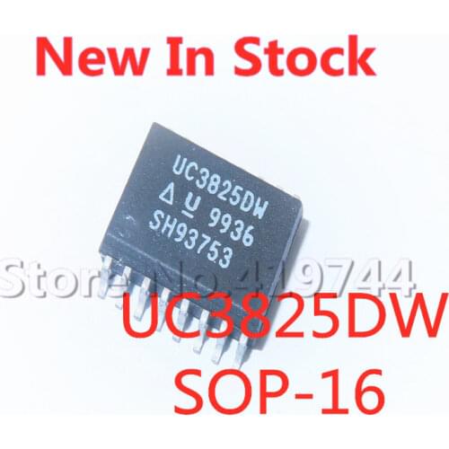 5PCS/LOT UC3825DWTR UC3825DW UC3825 SOP-16 SMD power chip NEW In Stock